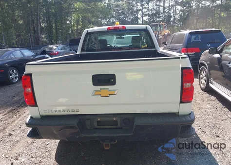 2015 Chevrolet Silverado 1500 Wt из США, поврежденный, VIN 1GCRCPEH1FZ257341